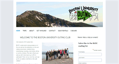 Desktop Screenshot of buoutingclub.com